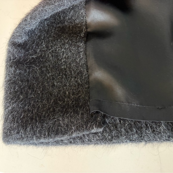 Yell Charcoal Grey boxy 100% alpaca women’s coat. P - Picture 15 of 16